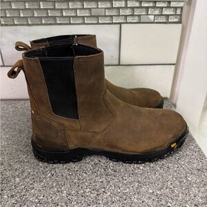 Caterpillar Men's Brown Leather Boots